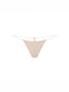 SEAMLESS CLEAR STRAP G-STRING NUDE Thong 