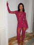 ASLAN JUMPSUIT RASPBERRY Jumpsuit 
