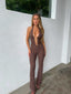 SAWYER JUMPSUIT MOCHA Jumpsuit 