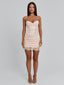 ROSAVA MINI DRESS PINK Mini Dress 