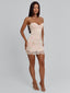 ROSAVA MINI DRESS PINK Mini Dress 