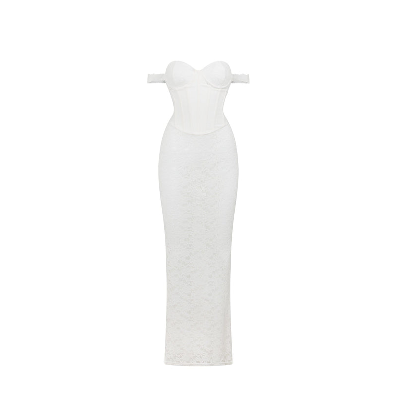 ZANA MAXI DRESS WHITE Maxi Dress DALI 