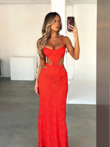 MILA MAXI DRESS RED Maxi Dress DALI 