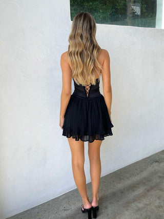 MON AMOUR MINI DRESS BLACK Mini Dress 