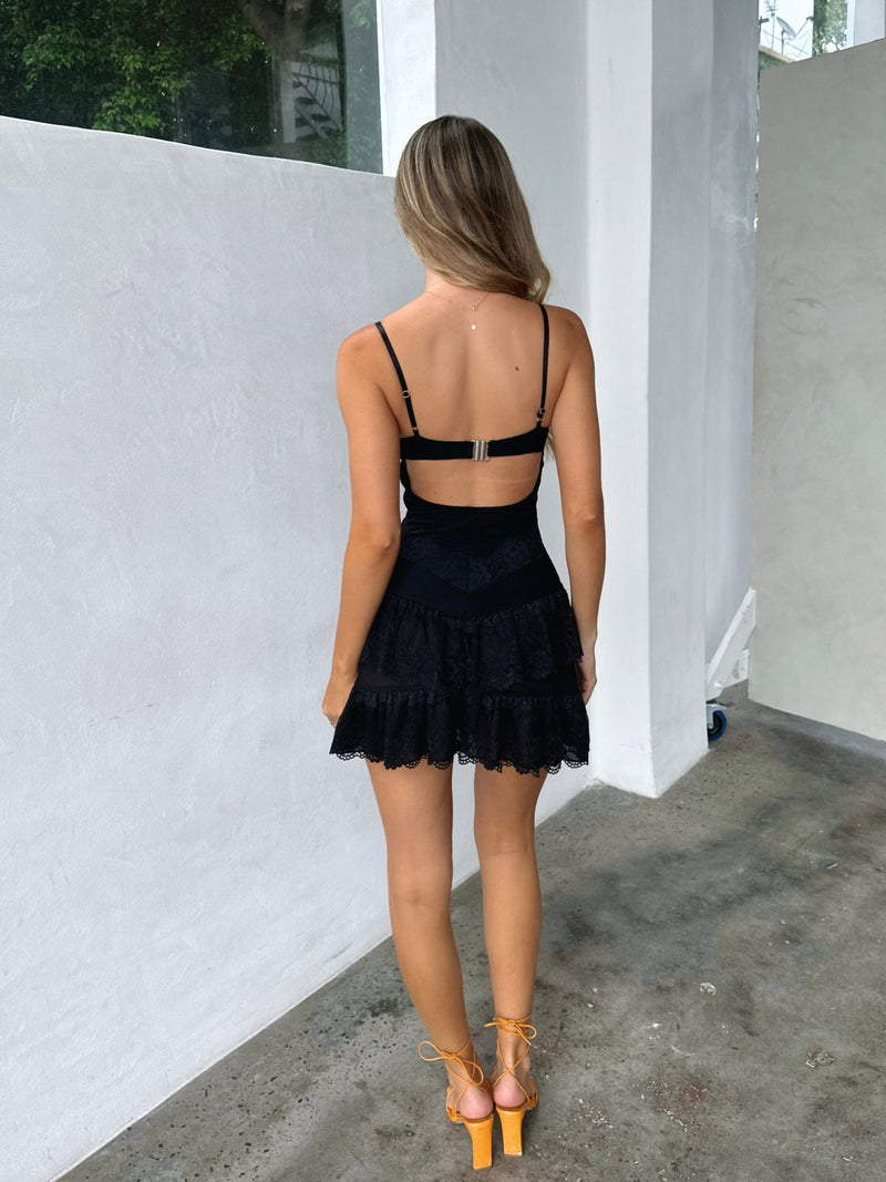 ANGEL MINI DRESS BLACK Mini Dress 