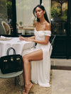 YVINNE MAXI DRESS WHITE Maxi Dress 