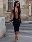 ABBY CAPRI JUMPSUIT BLACK Jumpsuit 