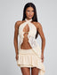 AERIS MINI SKIRT IVORY Mini Skirt 