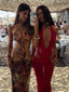 ALAANA MAXI DRESS RED Maxi Dress 