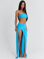 ALANNA MAXI DRESS BLUE Maxi Dress 