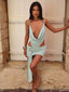 ALBIA MINI DRESS SAGE Mini Dress 