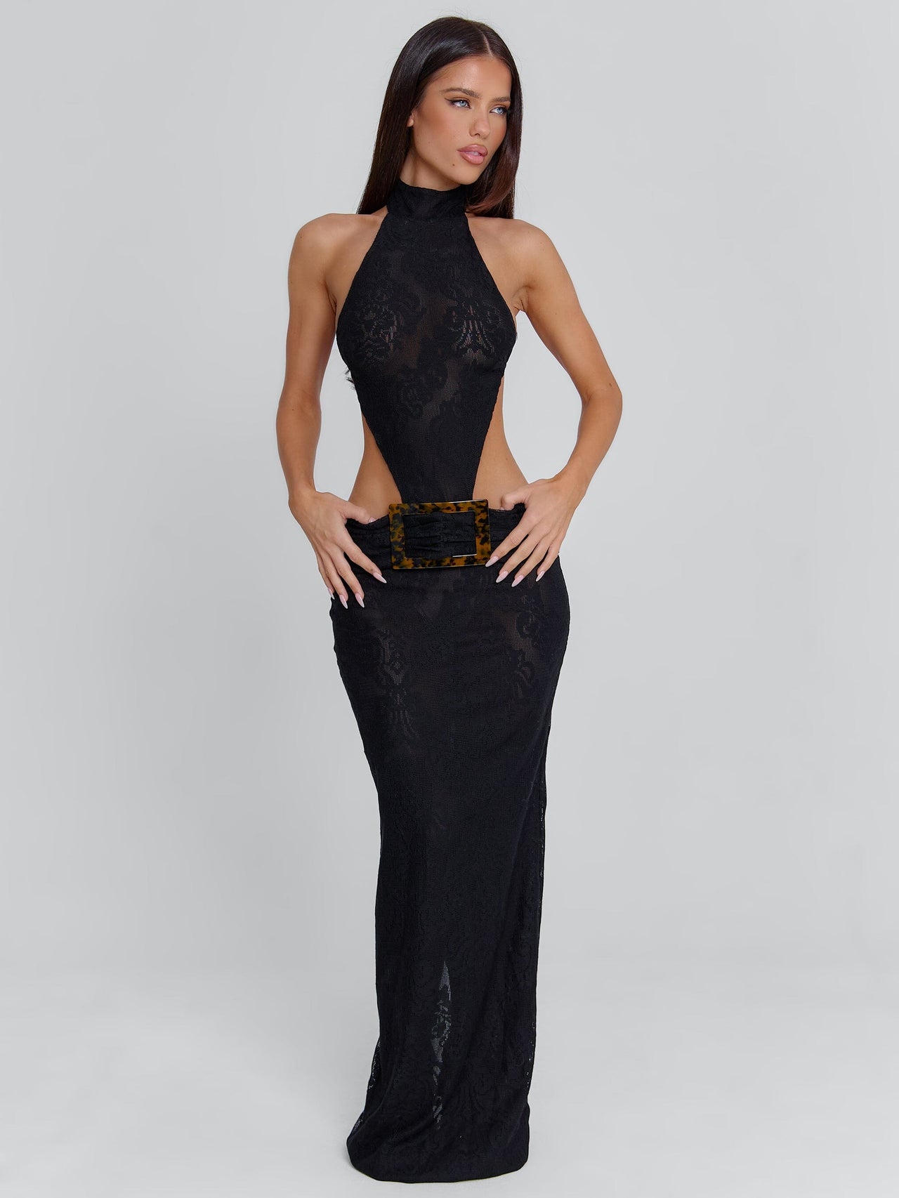 knee length dresses for ladies Aqua Goddess – Hills Dress Hire main image 0