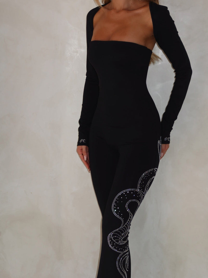 ALEXIS JUMPSUIT BLACK Jumpsuit 