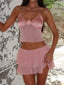 AMATO MINI SKIRT PINK Mini Skirt 