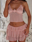 AMATO MINI SKIRT PINK Mini Skirt 