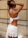 AMELI TOP WHITE Crop Top 