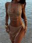 GUILIANA CROP TOP GOLD Crop Top 