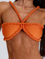 ANGELINE CROP TOP ORANGE Crop Top 