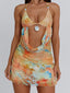 ARABI MINI DRESS TEAL MALTA Mini Dress 