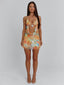 ARABI MINI DRESS TEAL MALTA Mini Dress 