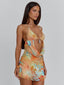 ARABI MINI DRESS TEAL MALTA Mini Dress 