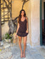 ARENDA MINI DRESS CHOCOLATE Mini Dress 