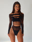 ARIANELL BODYSUIT BLACK Bodysuit 