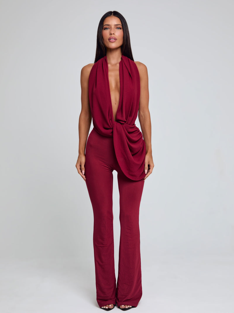ARLEN JUMPSUIT BURGUNDY Jumpsuit 