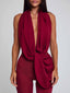 ARLEN JUMPSUIT BURGUNDY Jumpsuit 