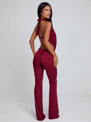 ARLEN JUMPSUIT BURGUNDY Jumpsuit 