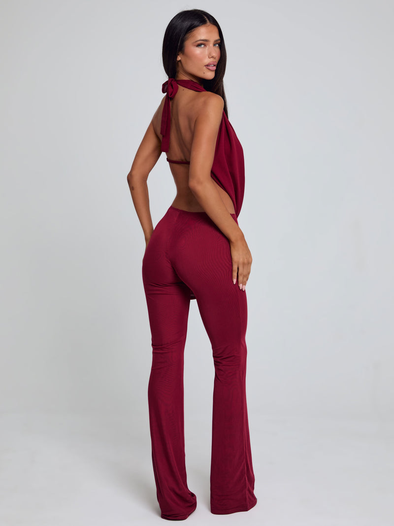 ARLEN JUMPSUIT BURGUNDY Jumpsuit 