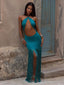ARRABELLA MAXI DRESS TEAL Maxi Dress 