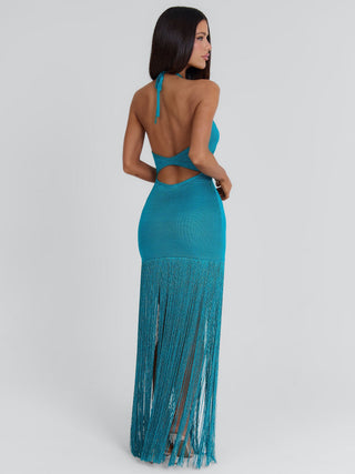 ARRABELLA MAXI DRESS TEAL Maxi Dress 