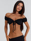 ARRIELLE CROP TOP BLACK Crop Top 