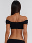 ARRIELLE CROP TOP BLACK Crop Top 