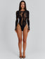 ASLAN BODYSUIT BLACK Bodysuit 