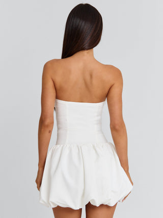 ATHENIA MINI DRESS WHITE Mini Dress 