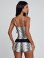 AUREZA PLAYSUIT SILVER SNAKE Playsuit 