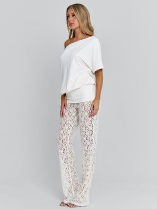 AVENELLE PANT WHITE Pants 