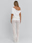 AVENELLE PANT WHITE Pants 