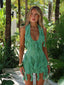 AZAI MINI DRESS MINT SHIMMER Mini Dress 