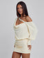 AZARI MINI DRESS CREAM Mini Dress 
