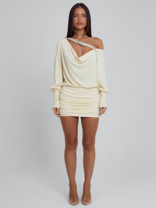 AZARI MINI DRESS CREAM Mini Dress 