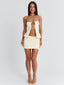 AZULA MINI DRESS BABY YELLOW Mini Dress 