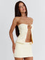 AZULA MINI DRESS BABY YELLOW Mini Dress 