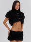 BARBARA MINI SKIRT BLACK Mini Skirt 