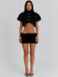 QUINCEY CROPPED JACKET BLACK Jacket 