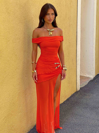 Women's Bayleigh Maxi Dress Orange in Size XS by Outcast Women's Bayleigh Maxi Dress Orange in Size XS by Outcast