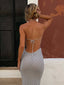 BEL MAXI DRESS SILVER Maxi Dress 