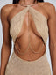 BEL MINI DRESS GOLD Mini Dress 